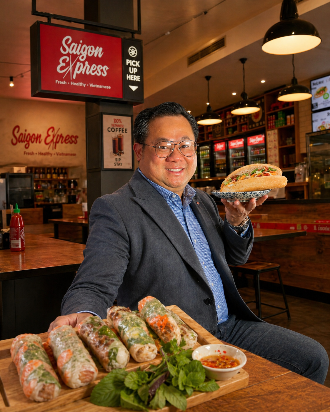 Dr. Tien Ho, Founder of Saigon Express Tasmania